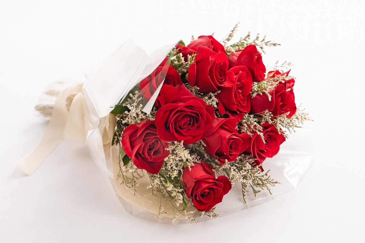 (BQ07) Floral Bouquet One Dozen Roses